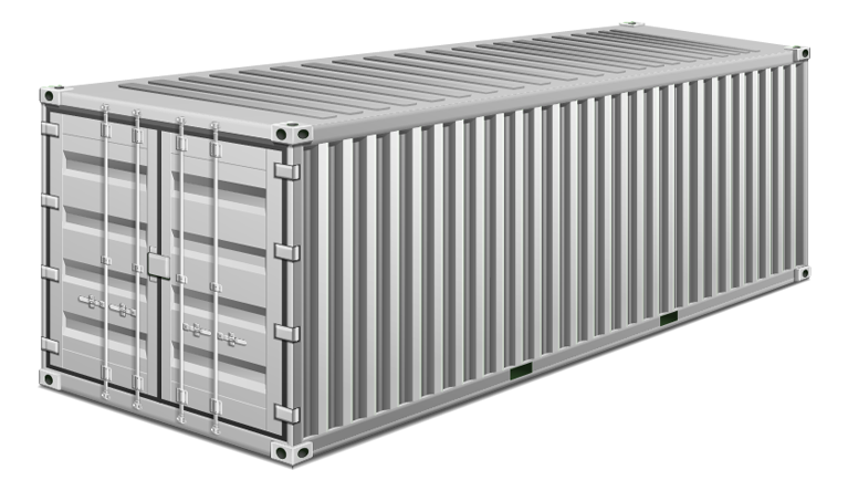 14 m² (container)